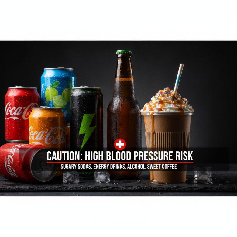 Đồ uống nên tránh: nước ngọt, nước tăng lực, rượu, cà phê nhiều đường.