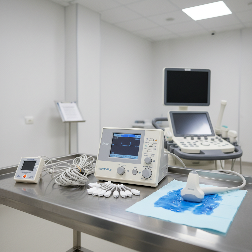 Các thiết bị thường dùng trong khám tim mạch: ECG, siêu âm tim, máy Holter