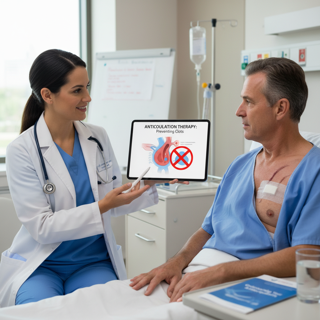 Bác sĩ giải thích về thuốc chống đông cho bệnh nhân phẫu thuật tim